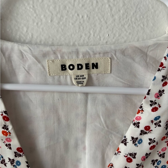 Boden Satin Tea Dress in Sweet Ivory - Picture 5 of 10